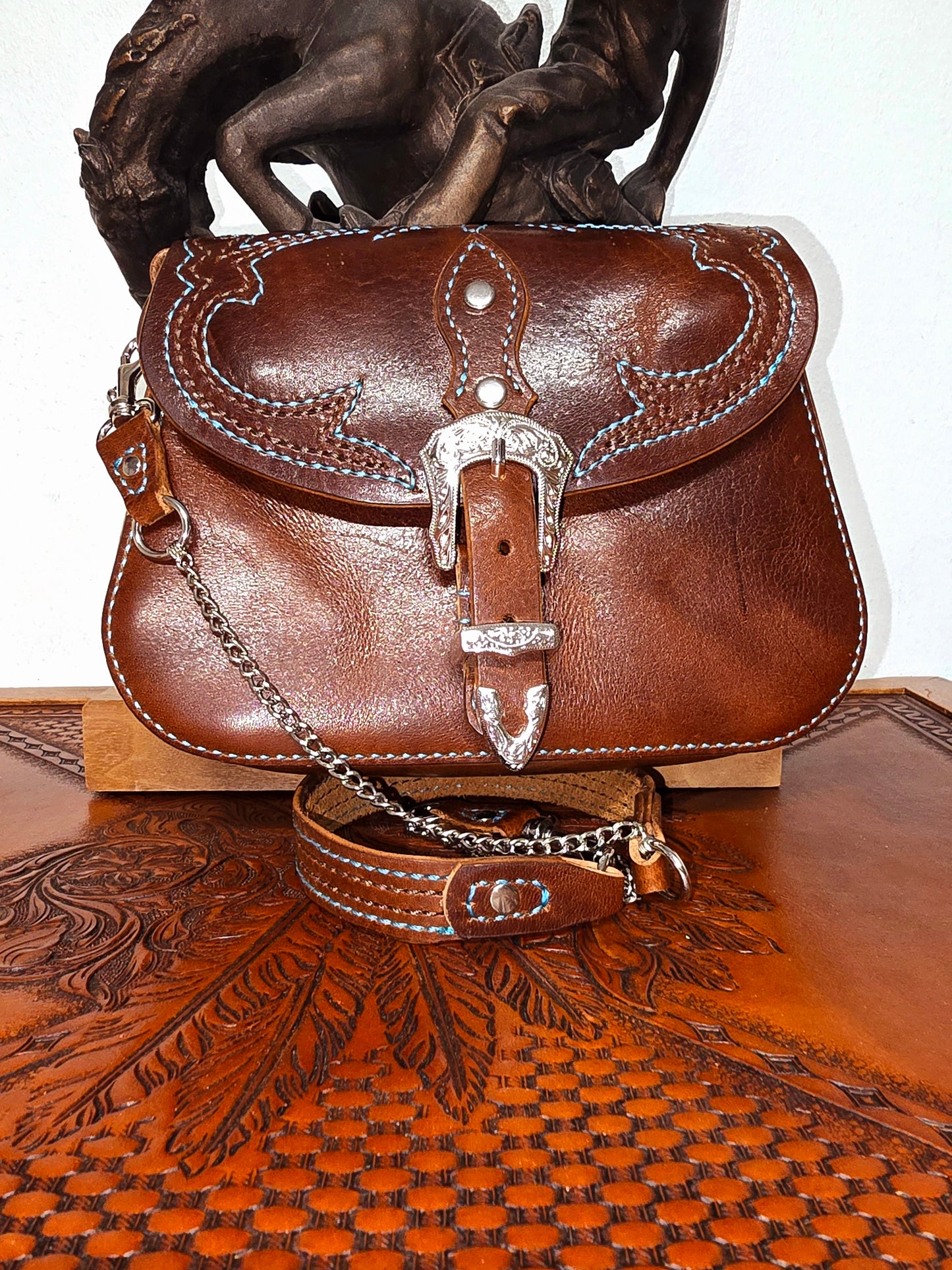 Boot Stitched Handbag