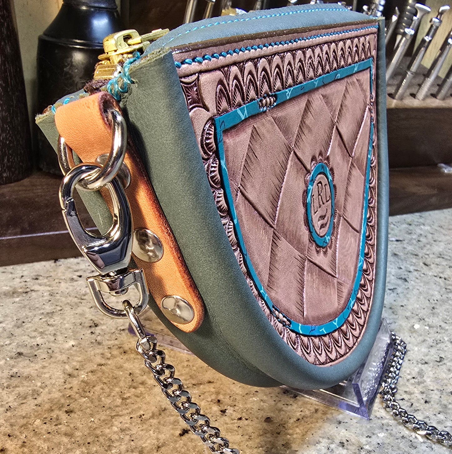 Basketweave Shoulder Bag