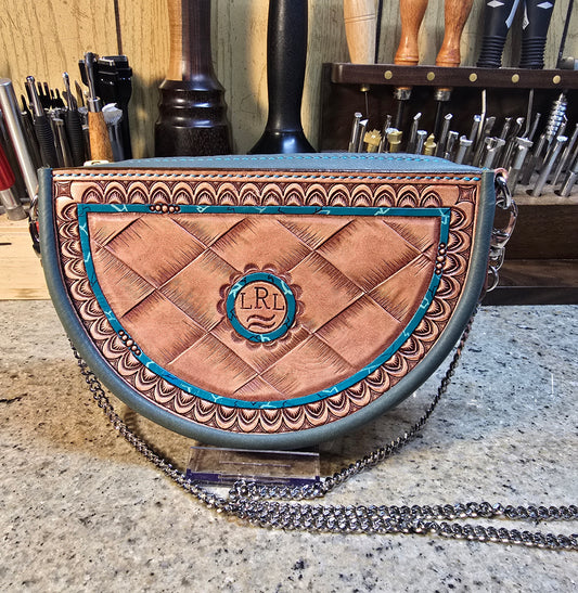 Basketweave Shoulder Bag